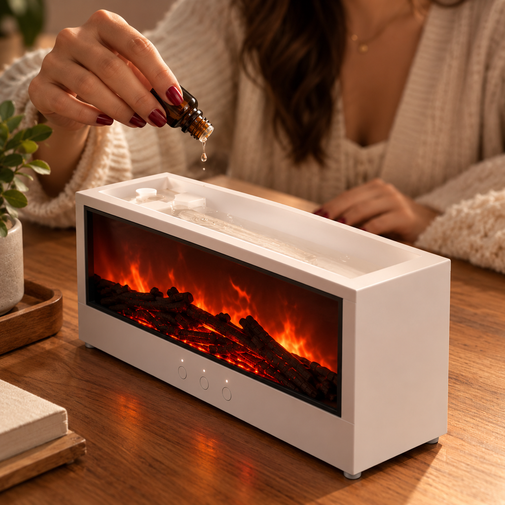 Flame Aromatherapy Humidifier